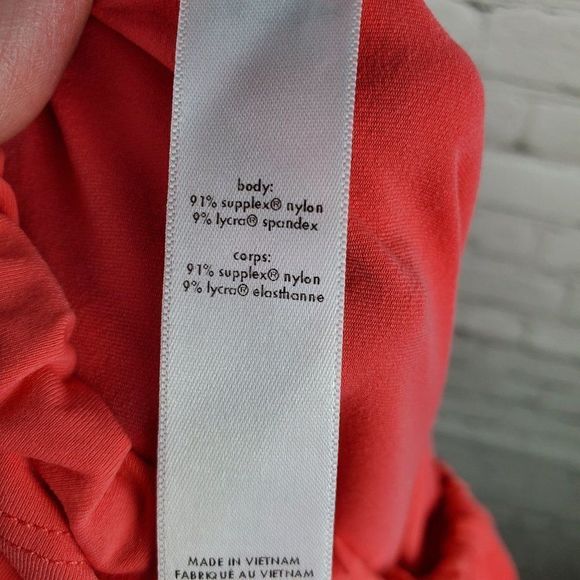 Lucy Tank Top Ties At Waist Small Pink - Picture 10 of 12